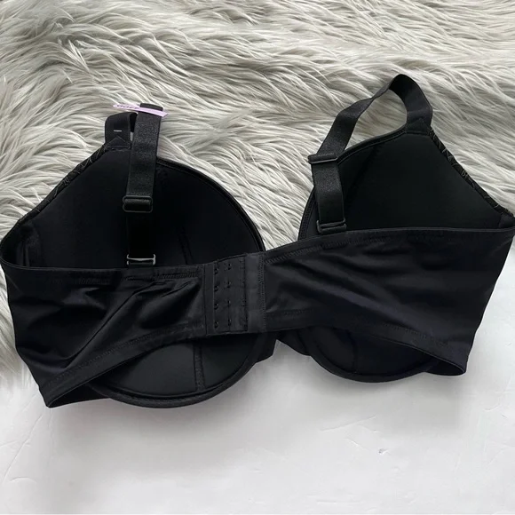 JMS Black Floral Bra 44DD NWT - Picture 2 of 4